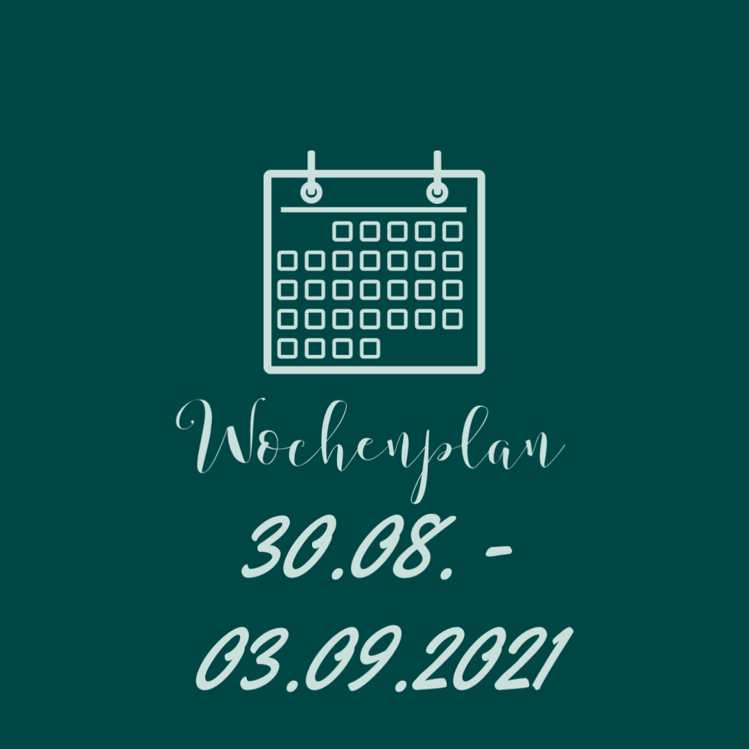 Mehr über den Artikel erfahren Wochenplan 30.08. – 03.09.2021